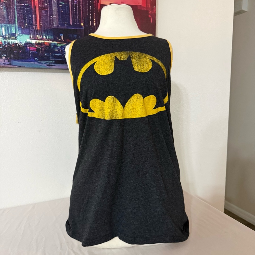 Batman Black and Yellow Tank Top